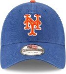 New Era MLB Core Classic 9TWENTY Alternate Adjustable Hat Cap One Size Fits All (New York Mets Blue)