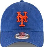 New Era MLB Core Classic 9TWENTY Adjustable Hat Cap One Size Fits All (New York Mets)