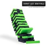 Wild Sports NFL New York Jets Table Top Stackers 3" x 1" x .5", Team Color