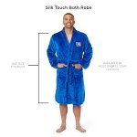 Northwest NFL New York Giants Unisex-Adult Silk Touch Bath Robe, Large/X-Large, Team Colors