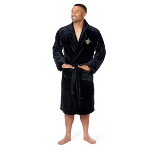 Northwest NFL New Orleans Saints UnisexAdult Silk Touch Bath Robe, Large/XLarge, Team Colors, One Size