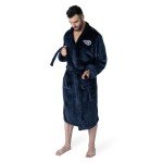 Northwest NFL Tennessee Titans Unisex-Adult Silk Touch Bath Robe, Large/X-Large, Team Colors