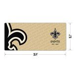 YouTheFan NFL New Orleans Saints Logo Series Desk Pad