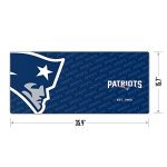 YouTheFan NFL New England Patriots Logo Series Desk Pad