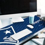 YouTheFan NFL New England Patriots Logo Series Desk Pad