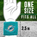 Franklin Sports NFL Embroidered Wristbands, Team Specific, OSFM