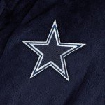 Northwest NFL Dallas Cowboys Unisex-Adult Silk Touch Bath Robe, Large/X-Large, Team Colors
