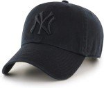 47 MLB Black/Black Clean Up Adjustable Hat Cap, Adult One Size (New York Yankees)