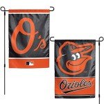 Wincraft MLB Baltimore Orioles Garden Style, Team Colors, 12" x 18"