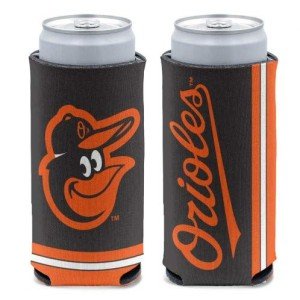 Wincraft MLB Baltimore Orioles Slim Can Cooler, Team Colors, One Size