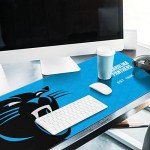 YouTheFan NFL Carolina Panthers Logo Series Desk Pad SMU