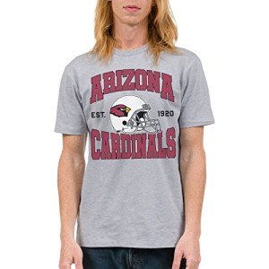 Junk Food Clothing x NFL - Arizona Cardinals - Team Helmet - Unisex Adult Short Sleeve Fan T-Shirt for Men and Women - Size Medium