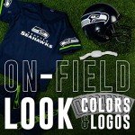 Franklin Sports Seattle Seahawks Kids NFL Uniform Set - Youth NFL Team Jersey, Helmet, Pants + Apparel Costume - Official Gear -Youth Medium