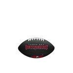 WILSON Sporting Goods NFL Tampa Bay Buccaneers Team Logo Football , Black, Mini Size