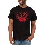 Junk Food Clothing x NFL - San Francisco 49ers - Team Spotlight - Unisex Adult Short Sleeve Fan T-Shirt for Men and Women - Size XX-Large