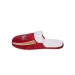 FOCO San Francisco 49ers NFL Mens Sherpa Slide Slippers - L