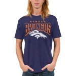 Junk Food Clothing x NFL - Denver Broncos - Bold Logo - Unisex Adult Short Sleeve Fan T-Shirt for Men and Women - Size 3X-Large