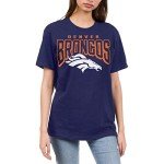 Junk Food Clothing x NFL - Denver Broncos - Bold Logo - Unisex Adult Short Sleeve Fan T-Shirt for Men and Women - Size 3X-Large