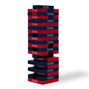 Wild Sports NFL Tennessee Titans Table Top Stackers 3" x 1" x .5", Team Color