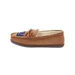 FOCO New York Giants NFL Mens Team Logo Moccasin Slippers - L