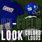 Franklin Sports New York Giants Kids NFL Uniform Set - Youth NFL Team Jersey, Helmet, Pants + Apparel Costume - Official Gear -Youth Small