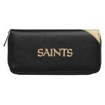 Littlearth New Orleans Saints NFL Curve Zip Organizer Wallet