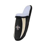 FOCO New Orleans Saints NFL Mens Sherpa Slide Slippers - M