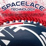 Franklin Sports NFL New England Patriots Football - Youth Mini Football - 8.5" Junior Size Ball - SPACELACE Easy Grip Texture- Perfect for Kids