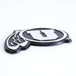 Rico Industries NFL New England Patriots Chrome Finished Auto Emblem 3D Sticker