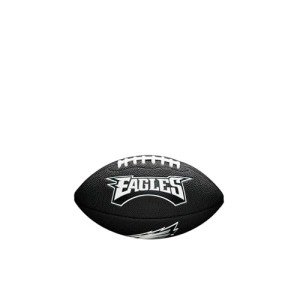 WILSON Sporting Goods NFL Philadelphia Eagles Team Logo Football , Black, Mini Size