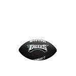 WILSON Sporting Goods NFL Philadelphia Eagles Team Logo Football , Black, Mini Size