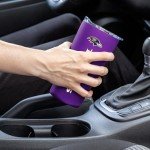 Rico Industries NFL Football Baltimore Ravens 18oz Soft Touch, Easy Grip Tumbler