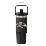 FOCO Baltimore Ravens NFL 30 oz Straw Tumbler