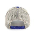 47 MLB Trawler Team Color Mesh Trucker Clean Up Adjustable Hat, Adult One Size Fits All (Los Angeles Dodgers - Blue)