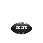 WILSON Sporting Goods NFL Indianapolis Colts Team Logo Football , Black, Mini Size