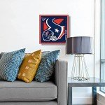 YouTheFan NFL Houston Texans 3D Logo Series Wall Art - 12x12