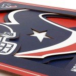 YouTheFan NFL Houston Texans 3D Logo Series Wall Art - 12x12