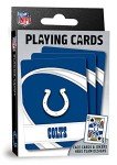 MasterPieces - NFL Playing Cards, Officially Licensed Indianapolis Colts Football Deck, Family Games for Adults and Kids, Standard Index