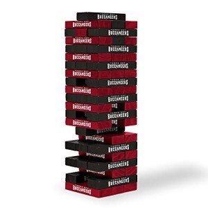 Wild Sports NFL Tampa Bay Buccaneers Table Top Stackers 3" x 1" x .5", Team Color