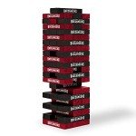 Wild Sports NFL Tampa Bay Buccaneers Table Top Stackers 3" x 1" x .5", Team Color