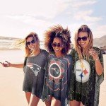 Littlearth Seattle Seahawks NFL Sheer Caftan with Flower Design