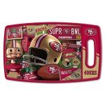 YouTheFan NFL San Francisco 49ers Retro Series Cutting Board