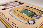 YouTheFan NFL Pittsburgh Steelers 3D StadiumViews Picture Frame