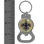 New Orleans Saints Bottle Opener Key Ring