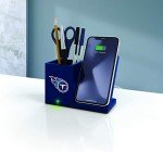 SOAR NFL Wireless Charger and Desktop Organizer, Tennessee Titans