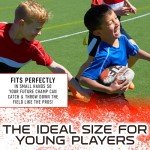 Franklin Sports NFL Cleveland Browns Football - Youth Mini Football - 8.5" Junior Size Ball - SPACELACE Easy Grip Texture- Perfect for Kids