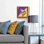 YouTheFan NFL Minnesota Vikings 3D Logo Series Wall Art - 12x12