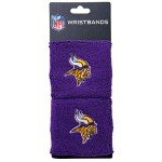 Franklin Sports NFL Embroidered Wristbands, Team Specific, OSFM