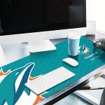 YouTheFan NFL Miami Dolphins Logo Series Desk Pad