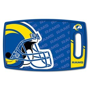 YouTheFan NFL Los Angeles Rams Logo Series Cutting Board
